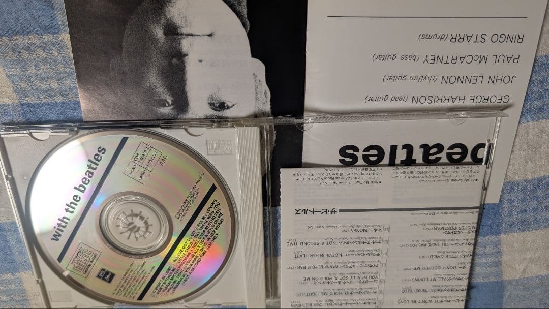 The Beatles - With The Beatles - Japan CD w/ Obi - Rare Mono Issue