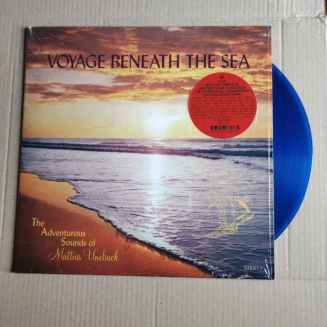 Mattias Uneback - Voyage Beneath The Sea (Blue Vinyl LP) Experimental Exotica