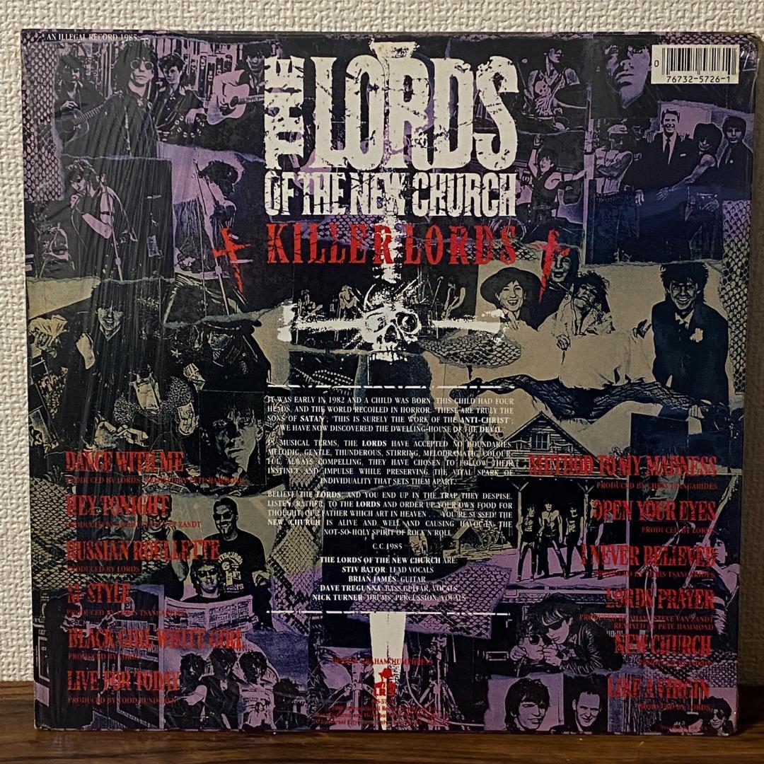 Lords Of The  Church Killer Lords LP US Postpunk Gothic Rock Used | Japansoundstore