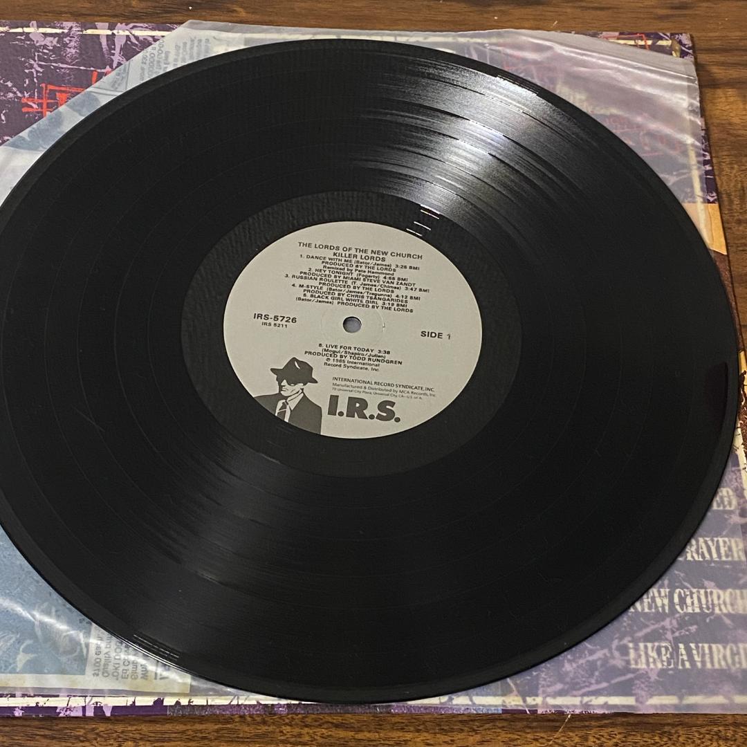 Lords Of The  Church Killer Lords LP US Postpunk Gothic Rock Used | Japansoundstore