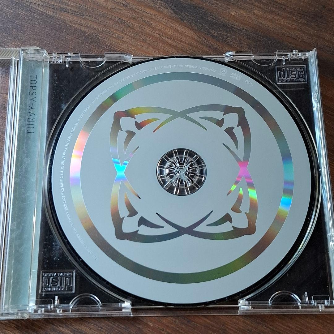 The Apex Theory - Topsy Turvy Japan Press CD with OBI, 3 Bonus Tracks, 2002