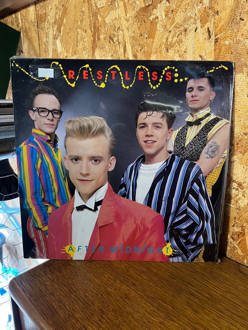 Restless - After Midnight LP White Vinyl Germany Pressing 1986 Rockabilly