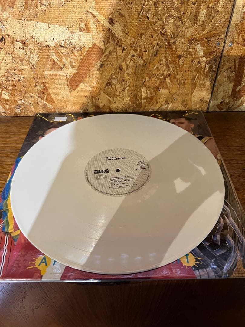 Restless - After Midnight LP White Vinyl Germany Pressing 1986 Rockabilly