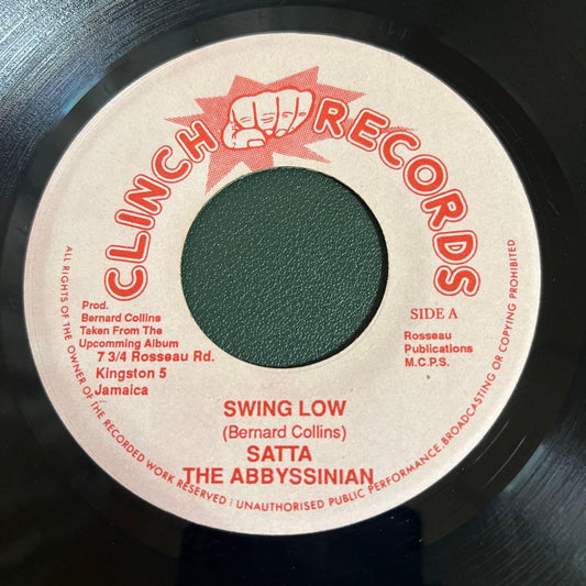 The Abyssinians - Swing Low 7" Single Clinch Records Roots Reggae Jamaica