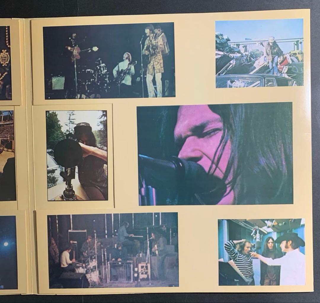 Neil Young Journey Through The Past Soundtrack 2LP Japan Vinyl Records P-5068~9R