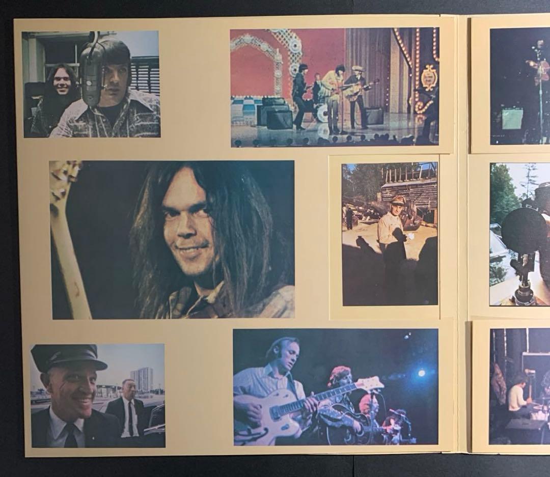 Neil Young Journey Through The Past Soundtrack 2LP Japan Vinyl Records P-5068~9R