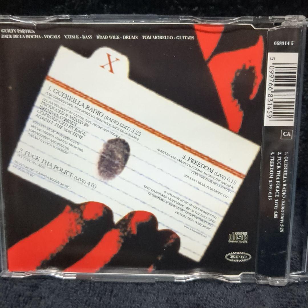 Rage Against The Machine Guerrilla Radio CD Limited Edition Numbered 1999 Import