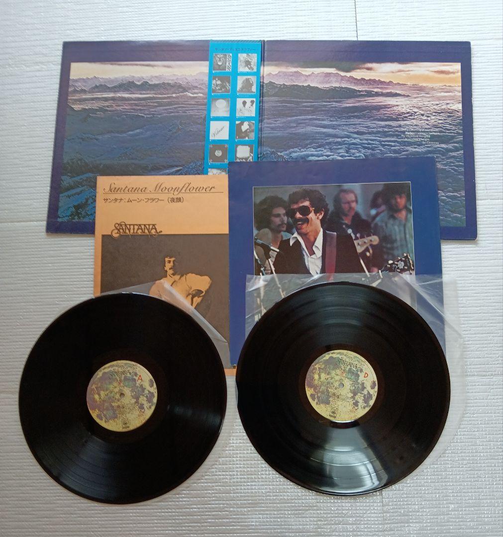 Santana Moonflower & Rolling Stones Japan LP Vinyl Records Lot 4-Album Set