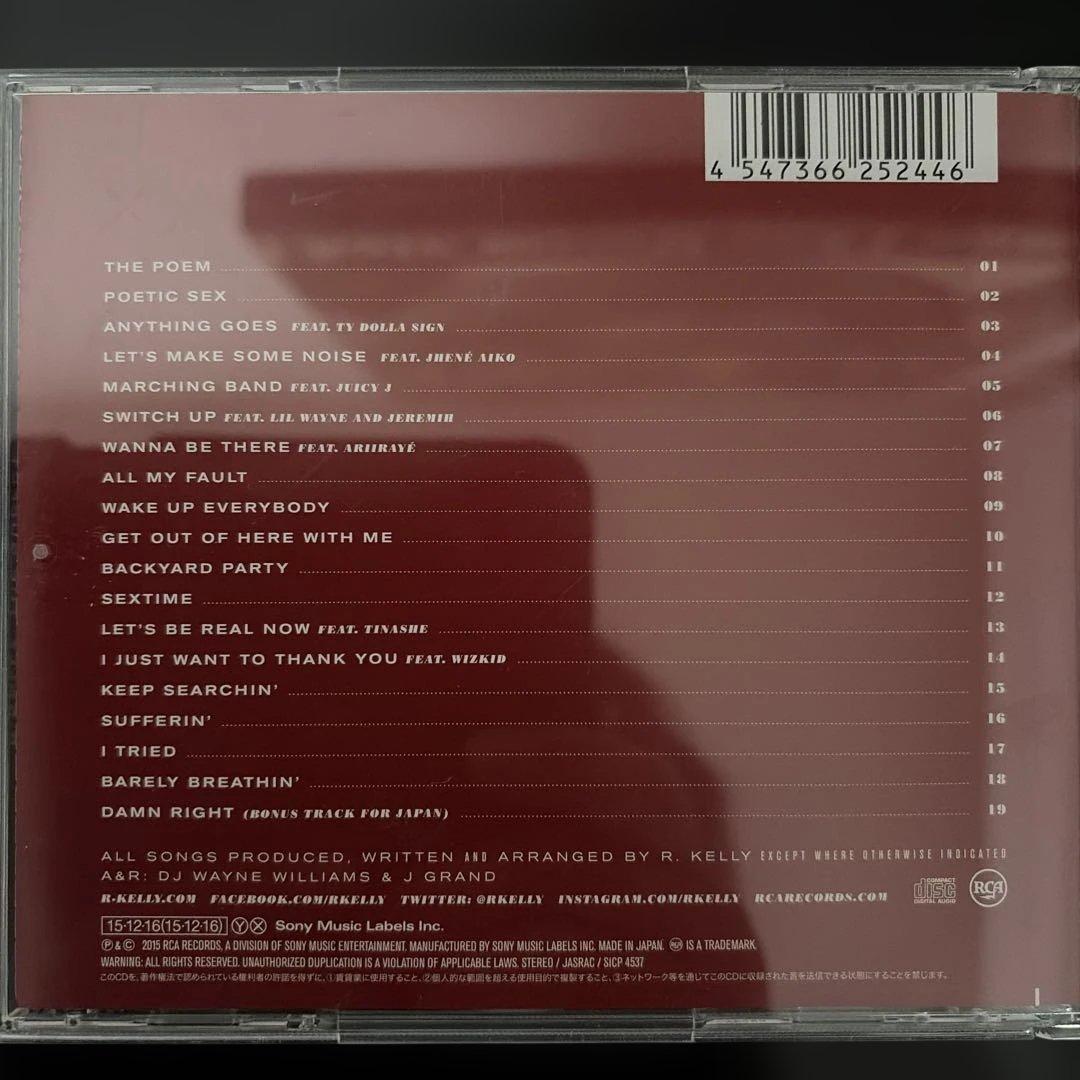 R. Kelly - The Buffet CD Japan Press with OBI SICP 4537 2015