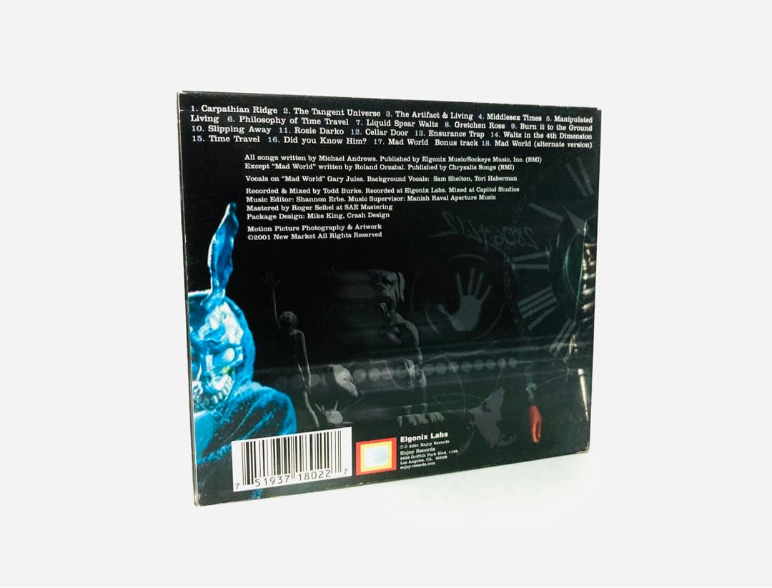 Michael Andrews Donnie Darko Original Motion Picture Score CD Digipak Soundtrack