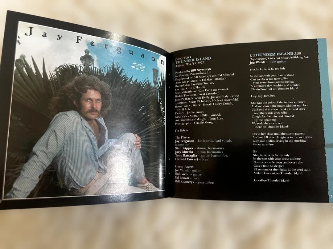 Jay Ferguson 2CD Set: 3 Solo Albums Compilation, Edsel Remaster 2013