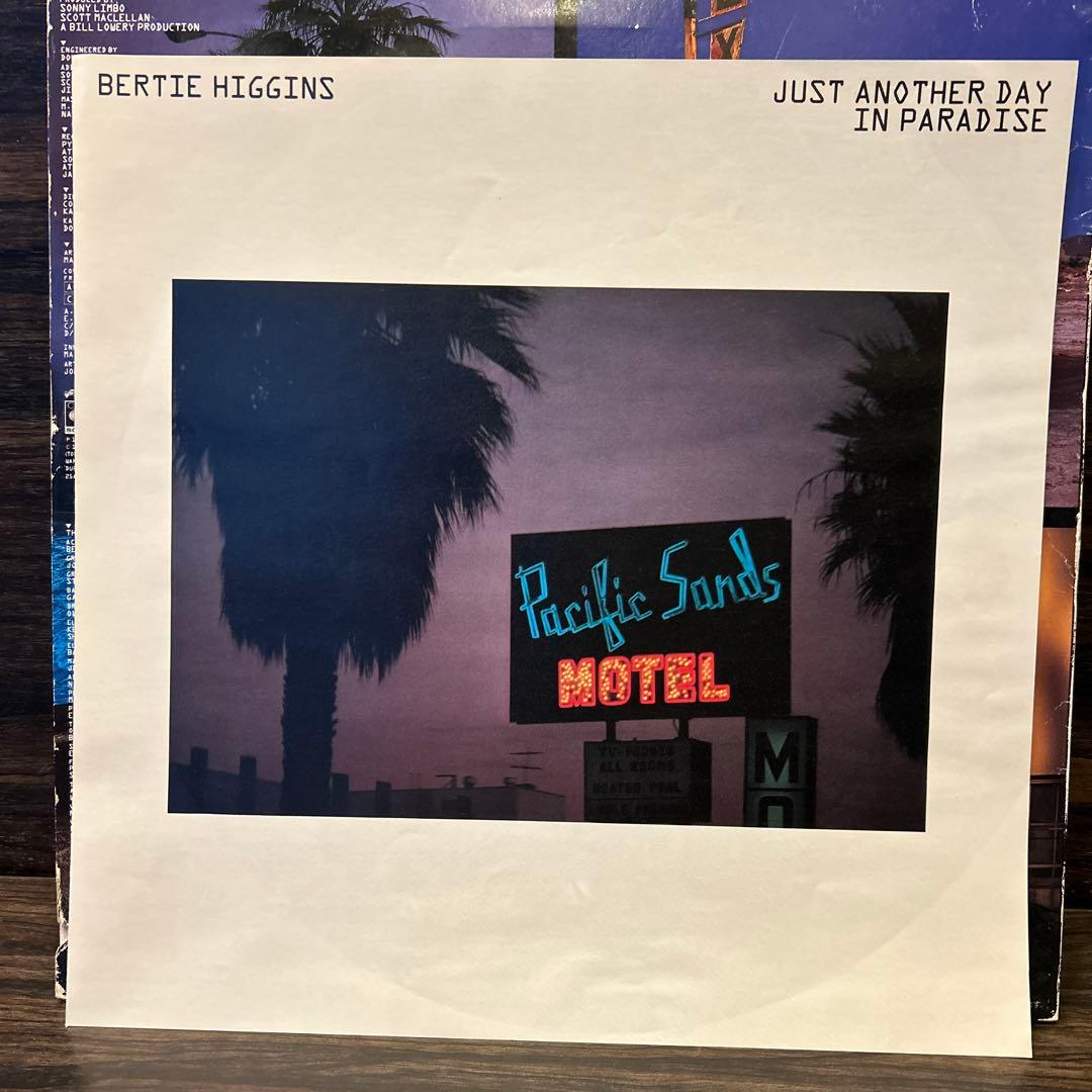 Bertie Higgins - Just Another Day in Paradise LP Japan 1982 CBS/Sony 25AP 2294