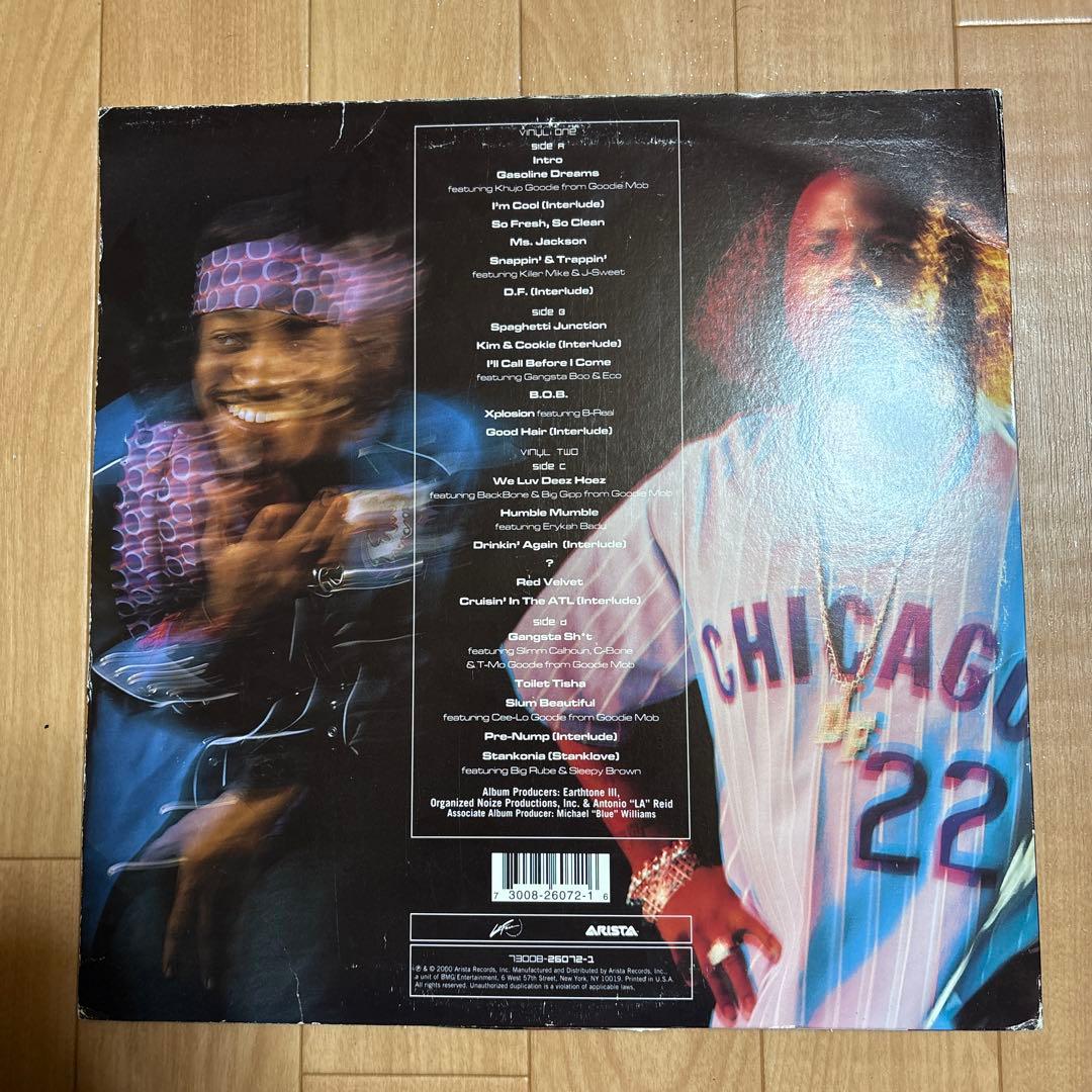 Outkast - Stankonia 2LP Orange Vinyl Record - Hip Hop Classic