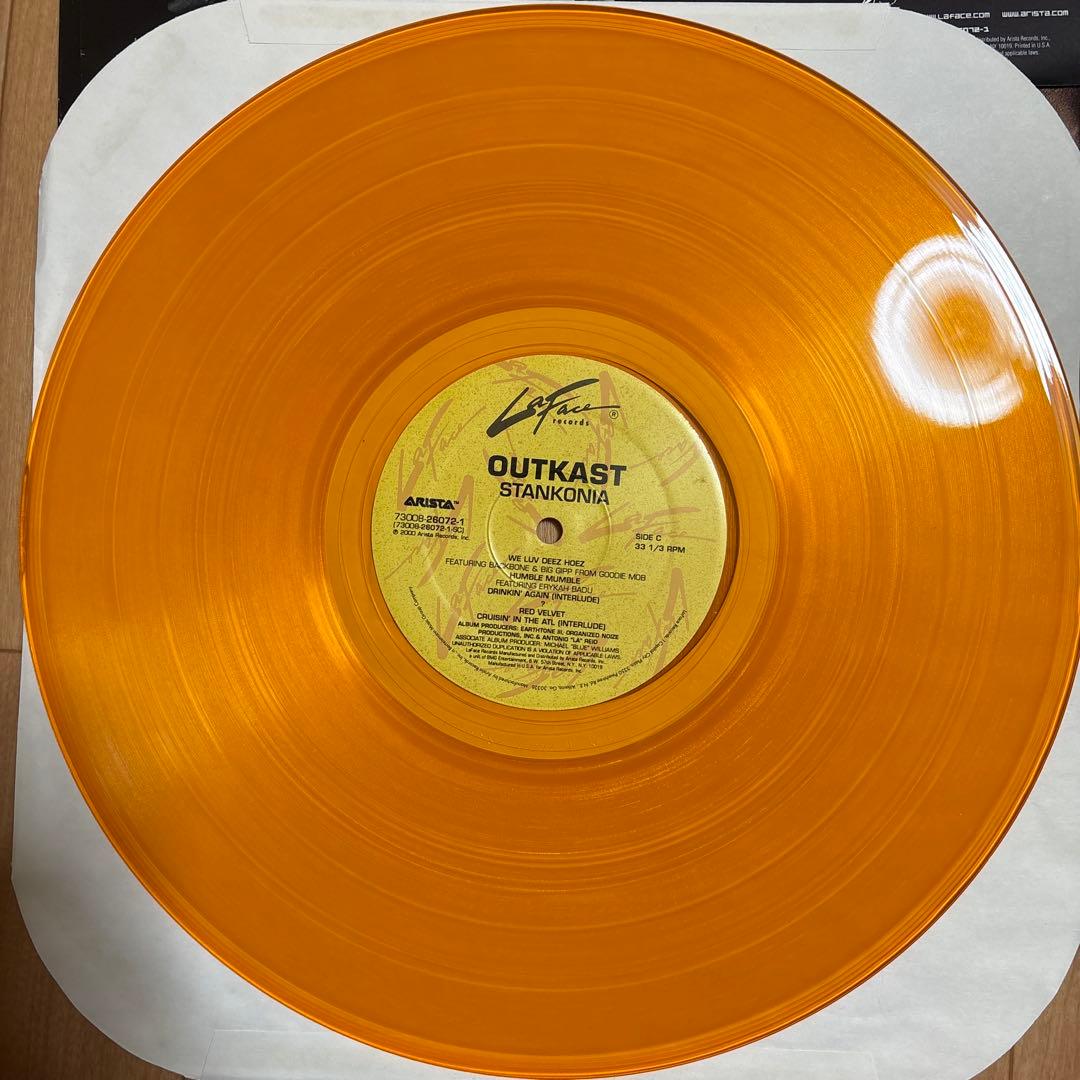 Outkast - Stankonia 2LP Orange Vinyl Record - Hip Hop Classic