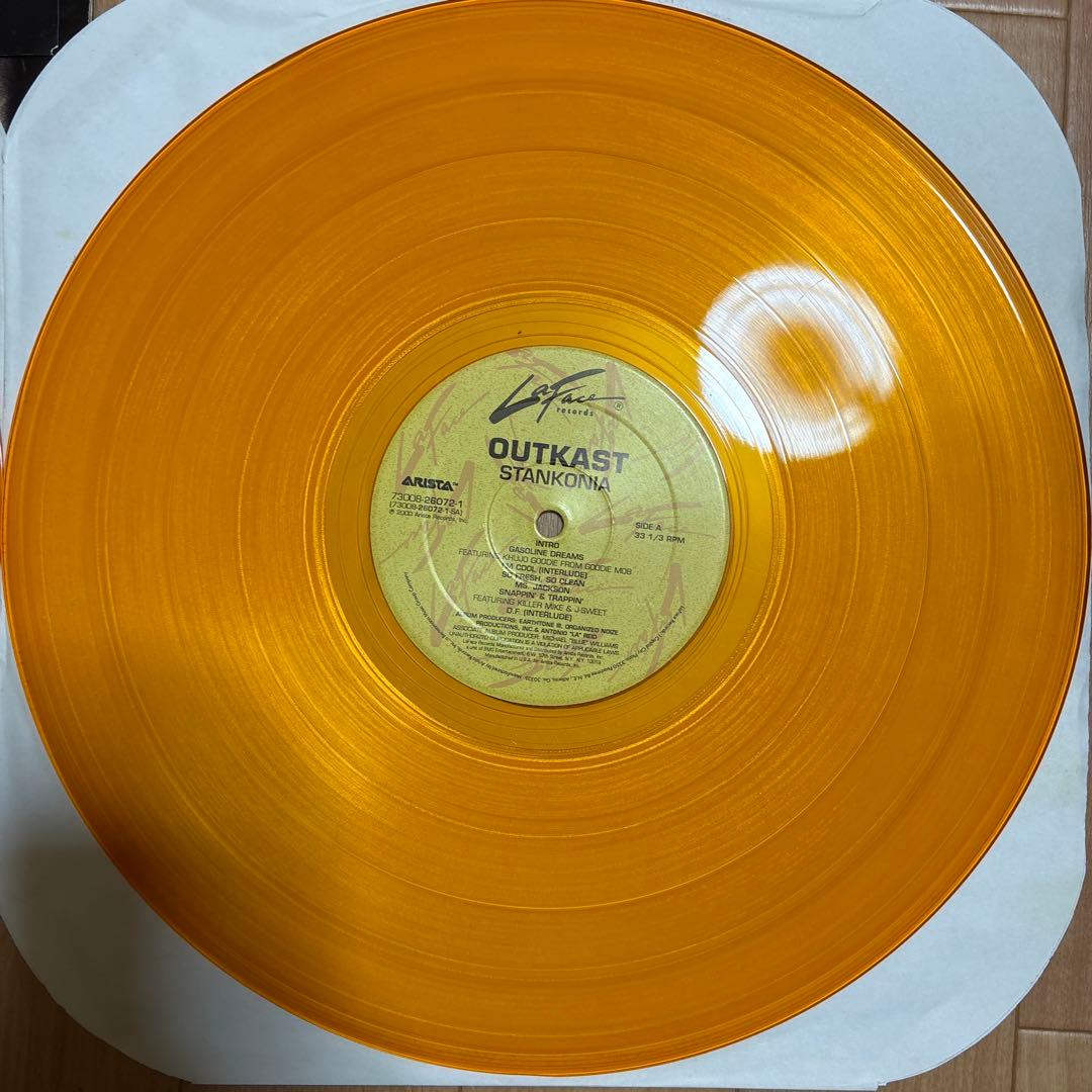Outkast - Stankonia 2LP Orange Vinyl Record - Hip Hop Classic