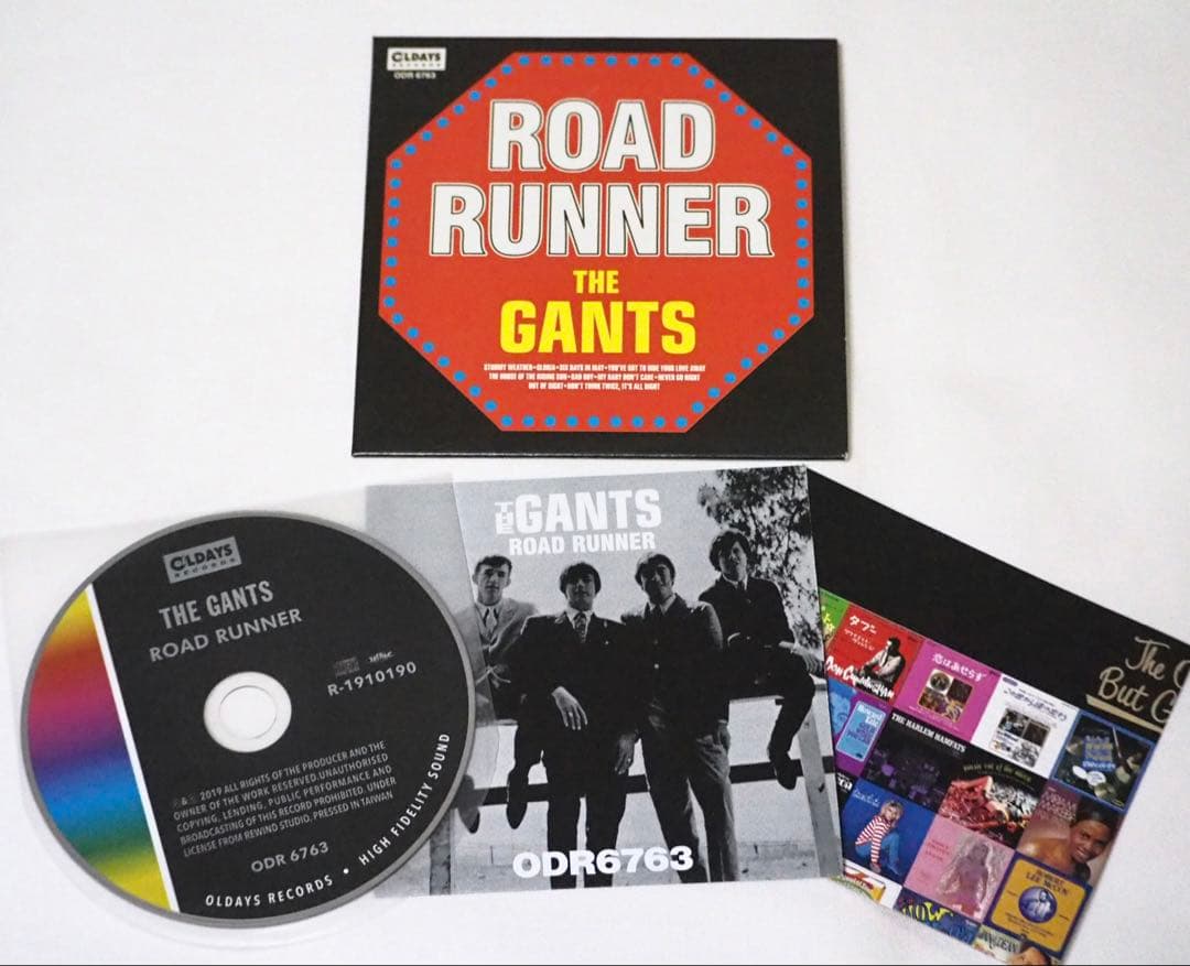 The Gants - Road Runner CD Japan Press Paper Sleeve w/ OBI Limited Edition