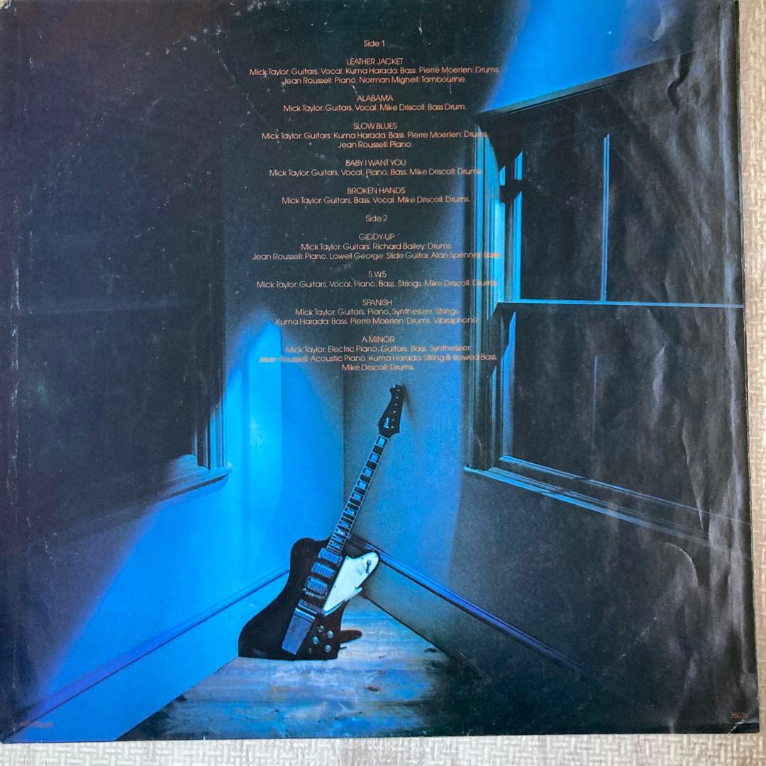 Mick Taylor - Mick Taylor LP Vinyl Album 1979 US Reissue Rock Record