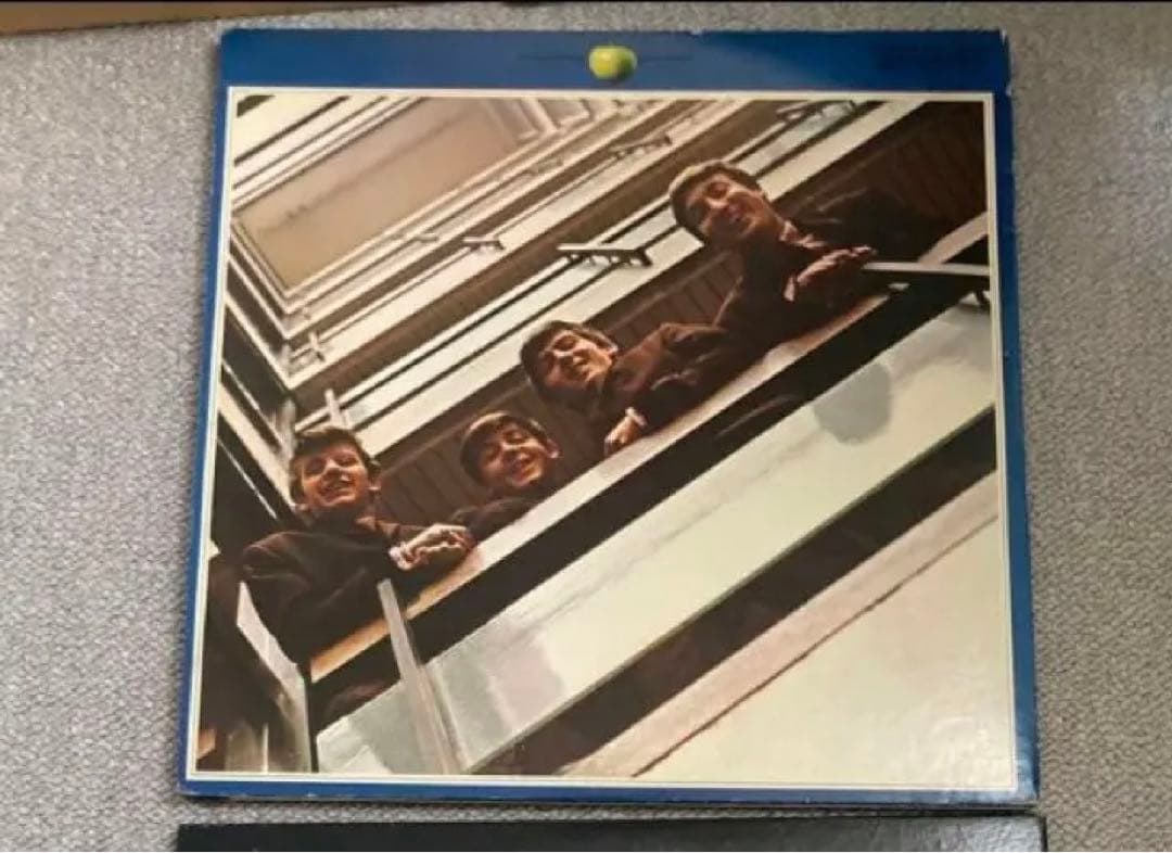 The Beatles 1967-1970 Blue Album Japan 2LP Vinyl Record EAP-90348 w/ Obi