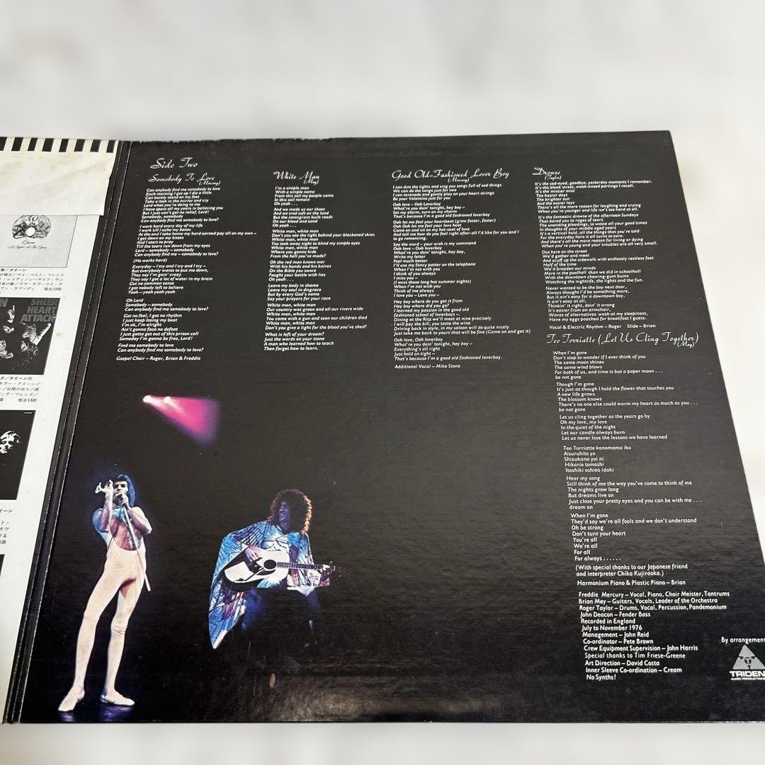 Queen A Day At The Races LP Record with Obi Japan Domestic Used | Japansoundstore