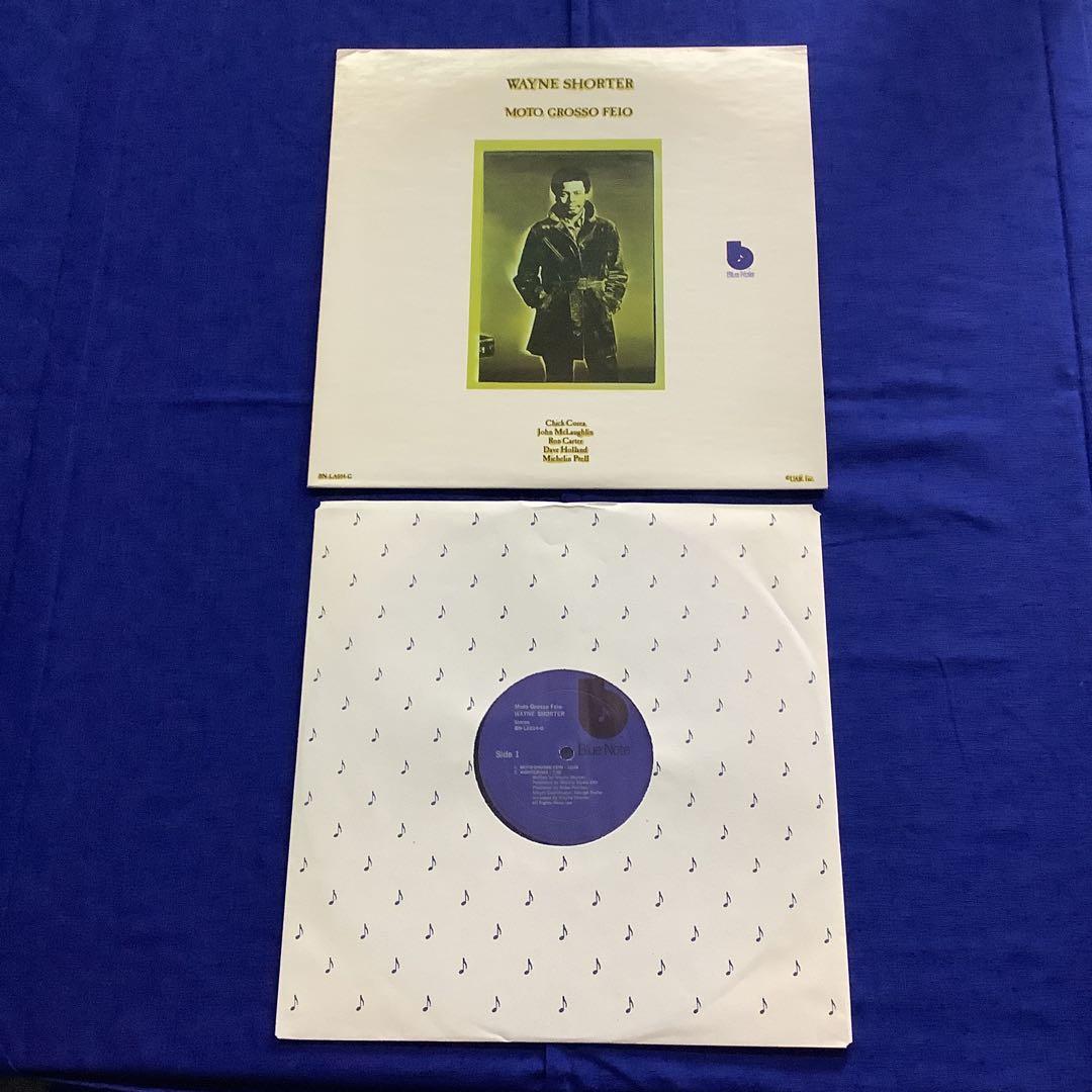 Wayne Shorter - Moto Grosso Feio LP Blue Note Jazz Vinyl USA Pressing 1974