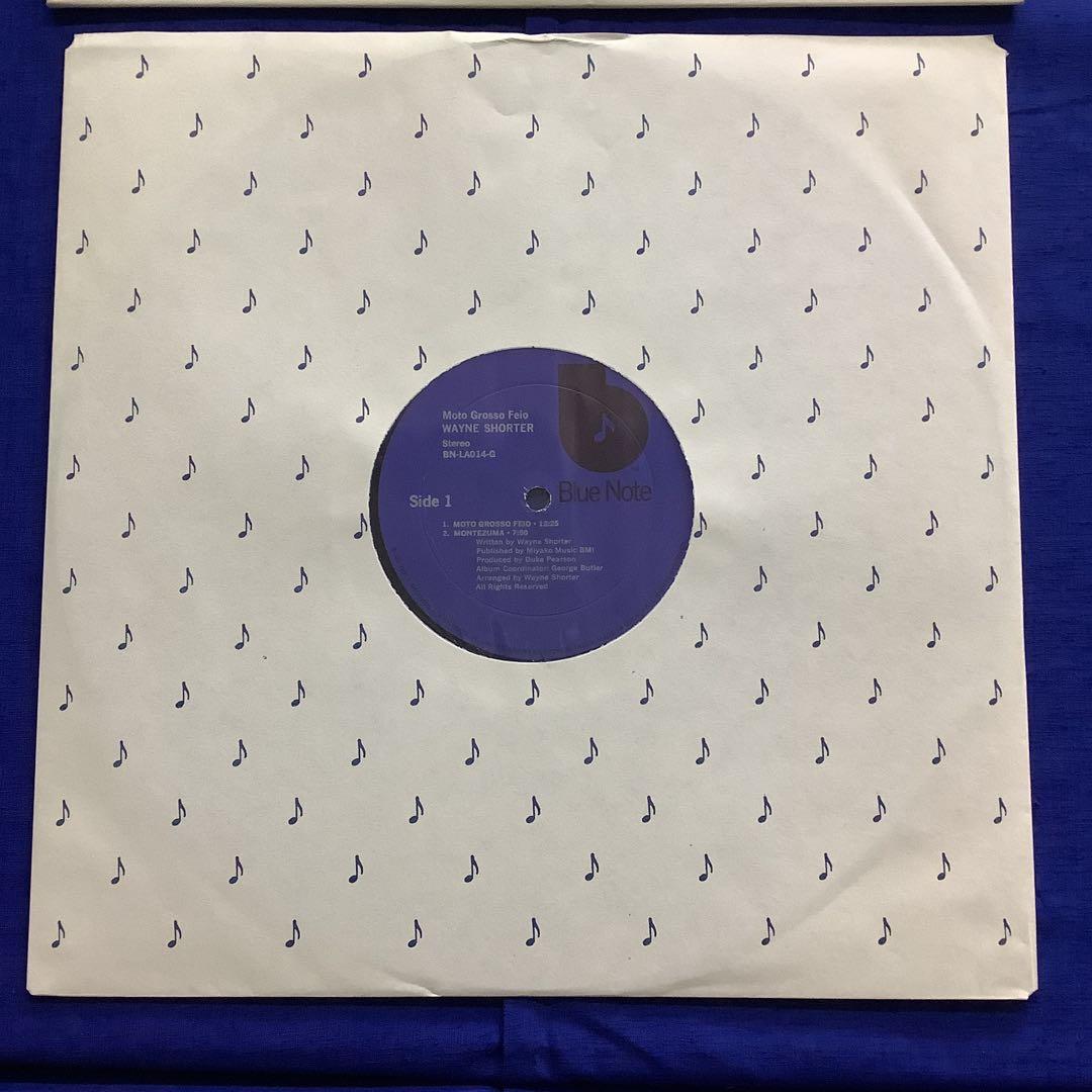 Wayne Shorter - Moto Grosso Feio LP Blue Note Jazz Vinyl USA Pressing 1974