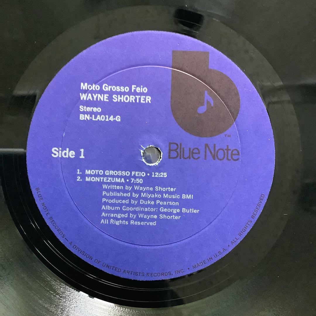 Wayne Shorter - Moto Grosso Feio LP Blue Note Jazz Vinyl USA Pressing 1974