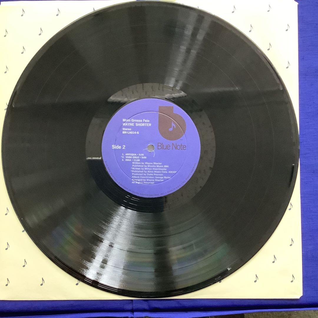 Wayne Shorter - Moto Grosso Feio LP Blue Note Jazz Vinyl USA Pressing 1974