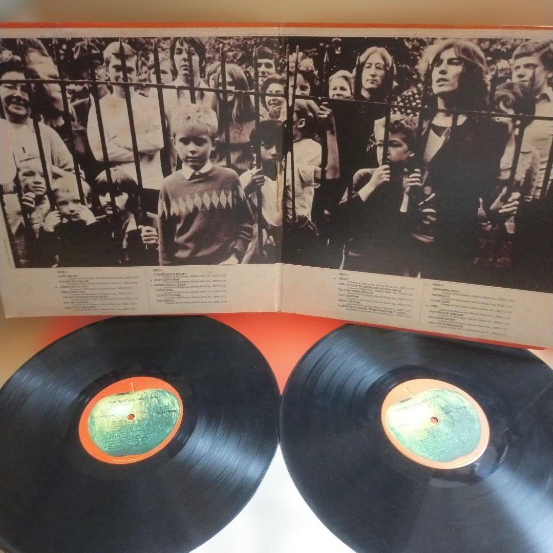 The Beatles 1962-1966 & George Harrison 2-LP Vinyl Set Japan Pressing