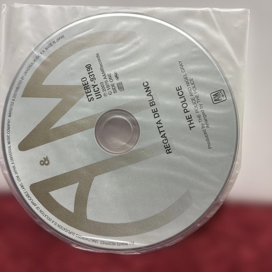 The Police Reggatta de Blanc Japan Mini LP CD Paper Sleeve 2003 Pressing