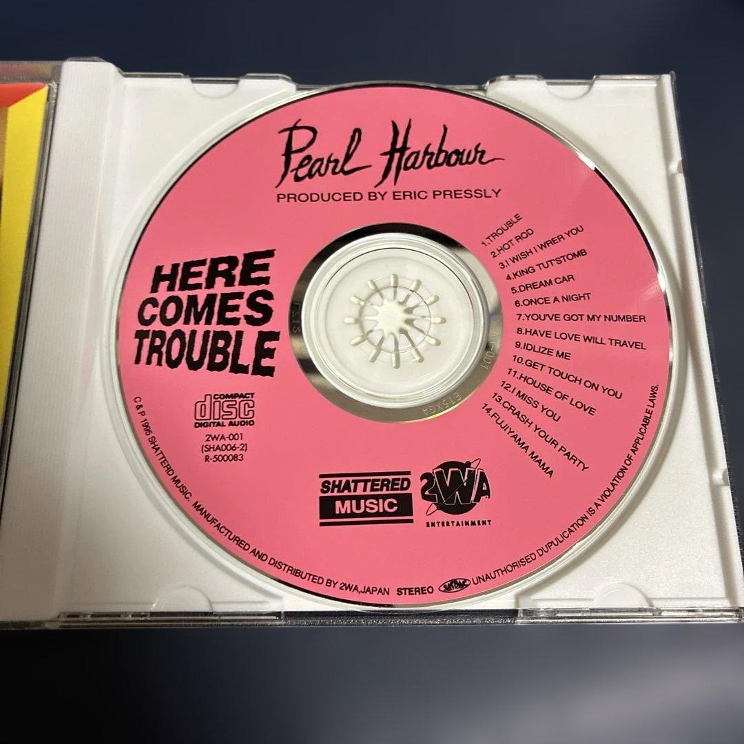 Pearl Harbour - Here Comes Trouble CD Japan Press with OBI 1995 Rare Import