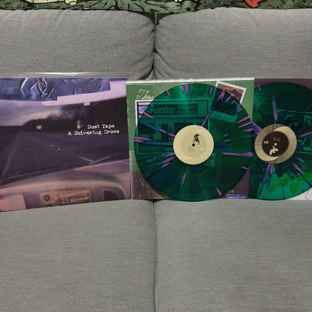 These Arms Are Snakes - Duct Tape & Shivering Crows Vinyl LP Green Purple Splatt