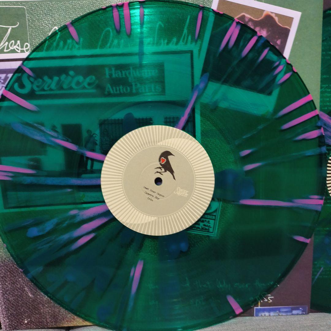 These Arms Are Snakes - Duct Tape & Shivering Crows Vinyl LP Green Purple Splatt