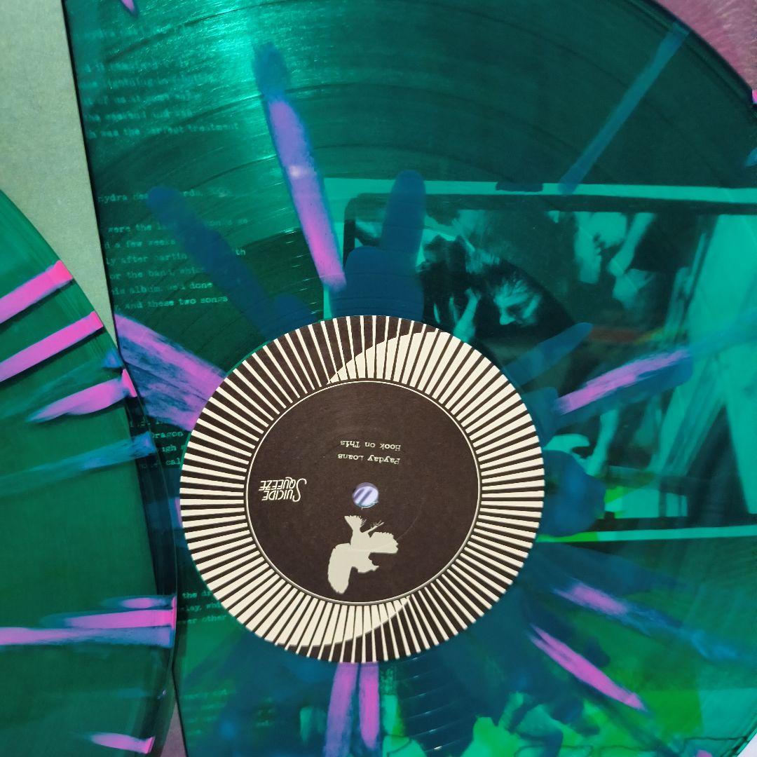 These Arms Are Snakes - Duct Tape & Shivering Crows Vinyl LP Green Purple Splatt