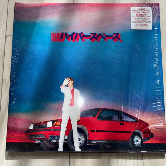 Beck Hyperspace Red Vinyl LP with J Card Used | Japansoundstore