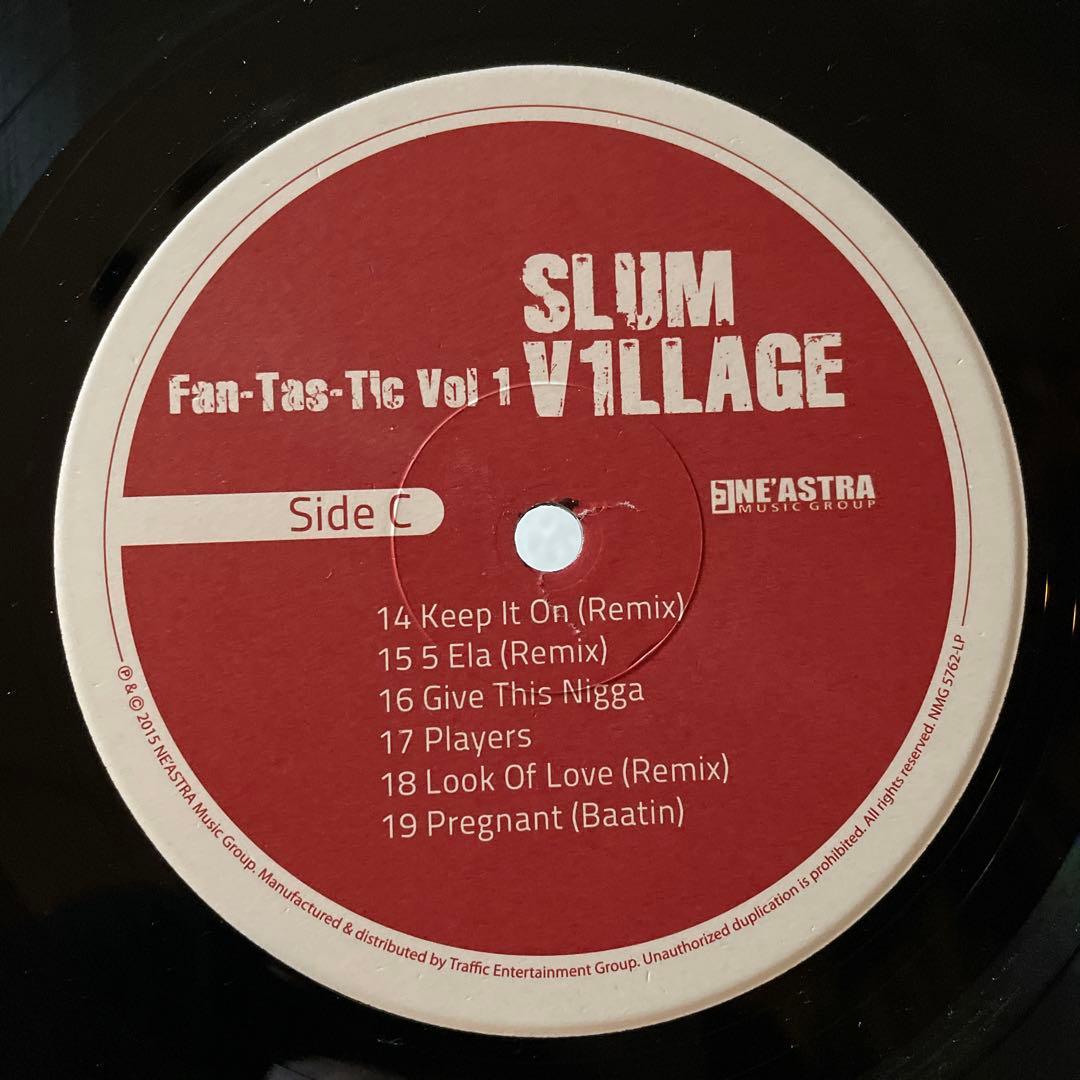 Slum Village - Fan-Tas-Tic Vol. 1 - 2015 Vinyl 2LP - J Dilla Classic Hip Hop