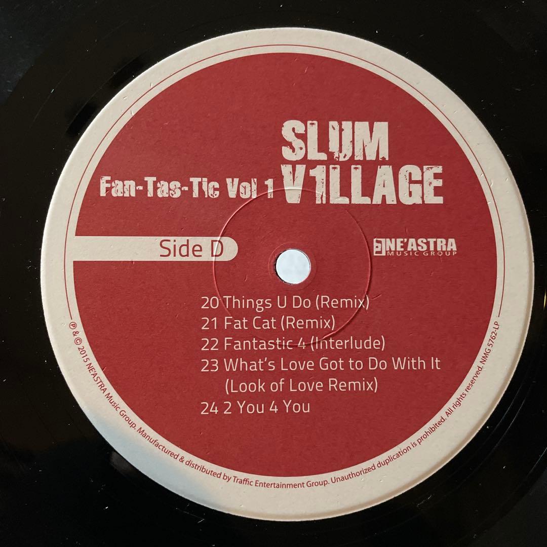 Slum Village - Fan-Tas-Tic Vol. 1 - 2015 Vinyl 2LP - J Dilla Classic Hip Hop