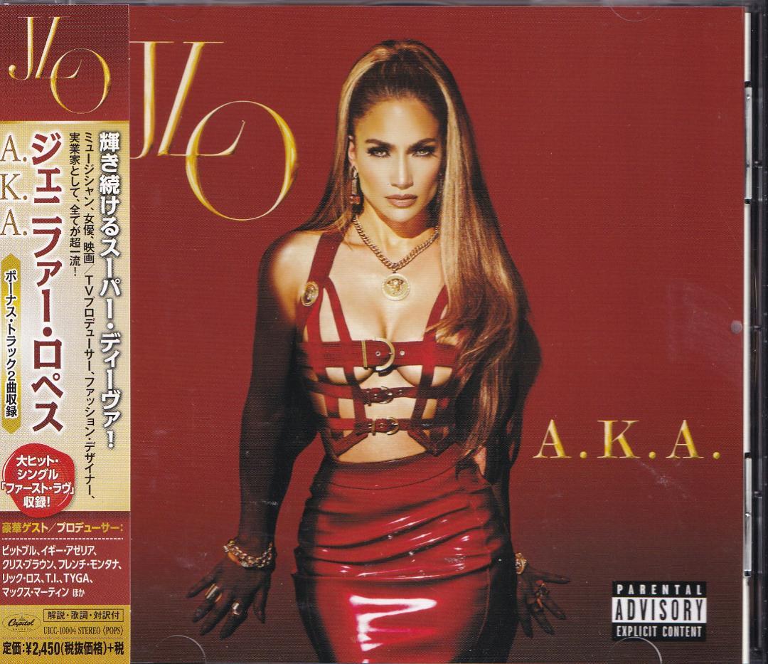 Jennifer Lopez - A.K.A. CD Japan Press with OBI 2 Bonus Tracks