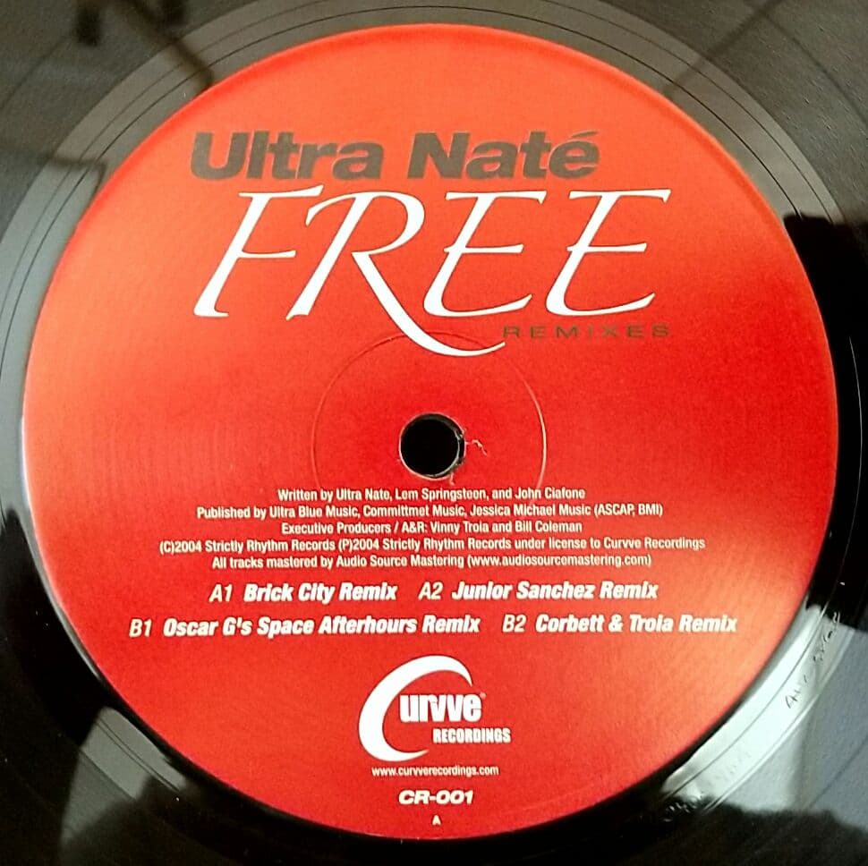 Ultra Nate - Free (Remixes) 12" Vinyl Record Club Dance House