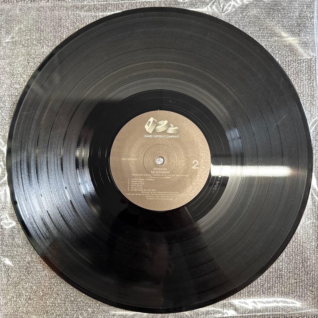 Nirvana - Nevermind - Vinyl LP 1991 Original Grunge Japan Pressing