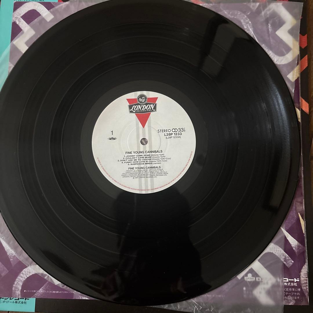 Fine Young Cannibals S/T Vinyl LP Japan Pressing With Obi Strip