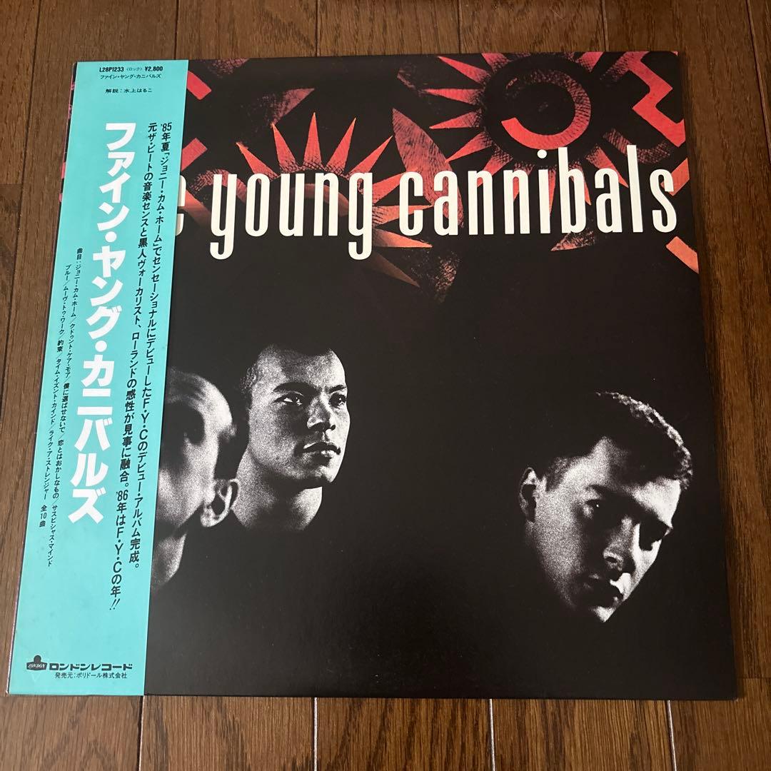 Fine Young Cannibals S/T Vinyl LP Japan Pressing With Obi Strip