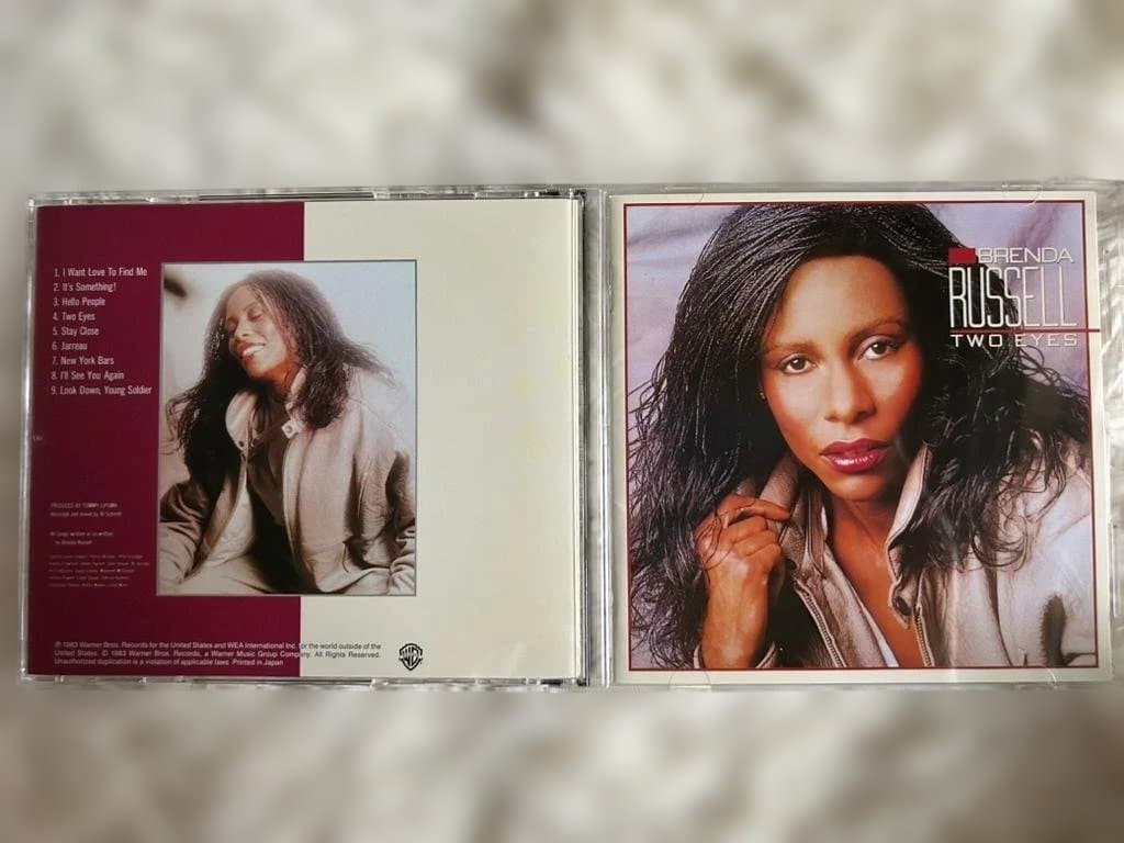 Brenda Russell Two Eyes CD Japan Press 2012 Limited Reissue Obi Mint Condition