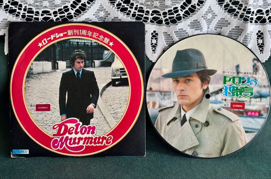 Alain Delon - Delon Murmure Rare Japan Picture Disc EP Roadshow Anniversary