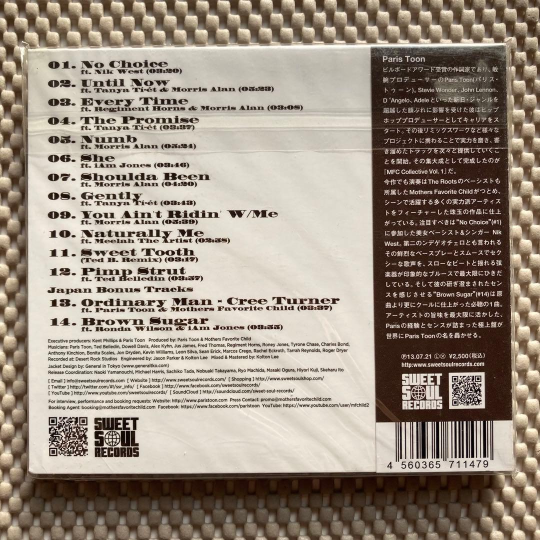 Paris Toon - MFC Collective Vol.1 CD Japan Press with OBI 2 Bonus Tracks