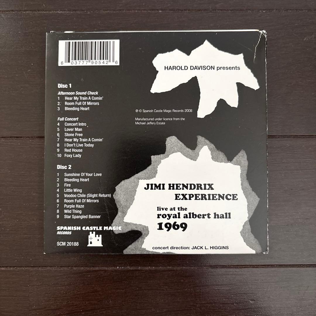 Jimi Hendrix Live at the Royal Albert Hall 1969 2CD Limited Edition Rare