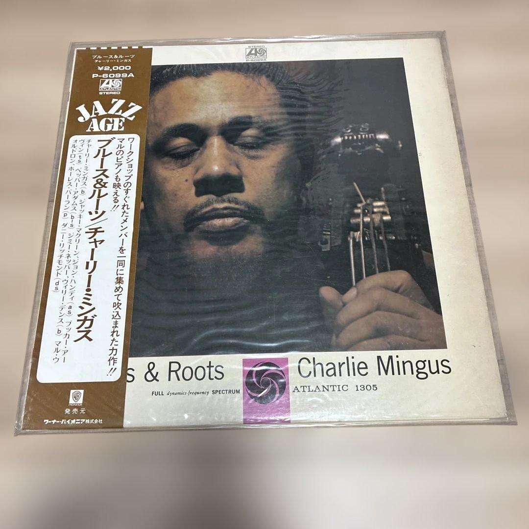 Charlie Mingus - Blues & Roots LP Vinyl Japan Obi Atlantic P-6099A Jazz Classic