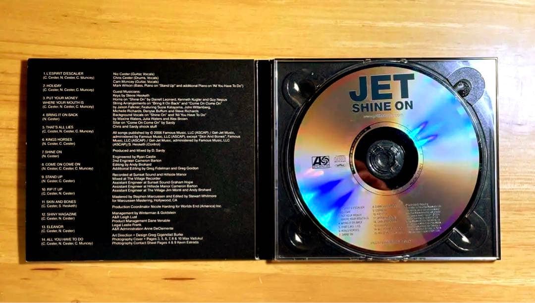 Jet - Shine On CD Japan Press with OBI, Limited Digipak Edition, Bonus Track