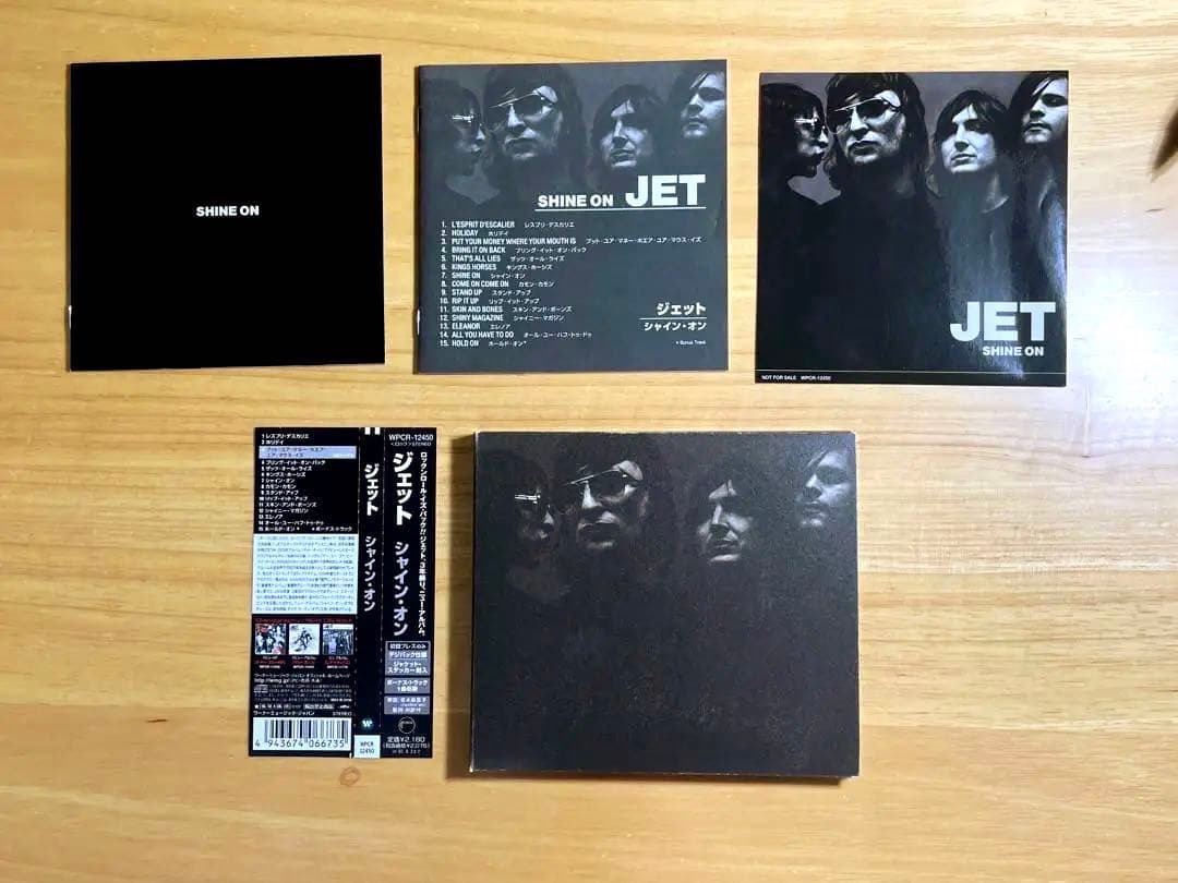 Jet - Shine On CD Japan Press with OBI, Limited Digipak Edition, Bonus Track