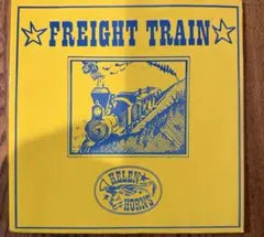 Helen and the Horns - Freight Train 7" UK Indie 1984 Smoke Marble Vinyl