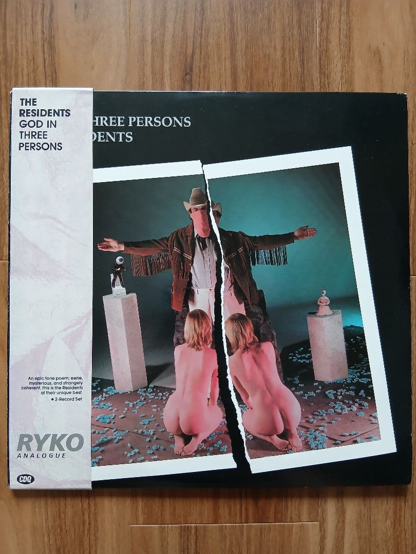 The Residents - God In Three Persons 2LP Clear Vinyl Ryko Analogue RALP0044-2